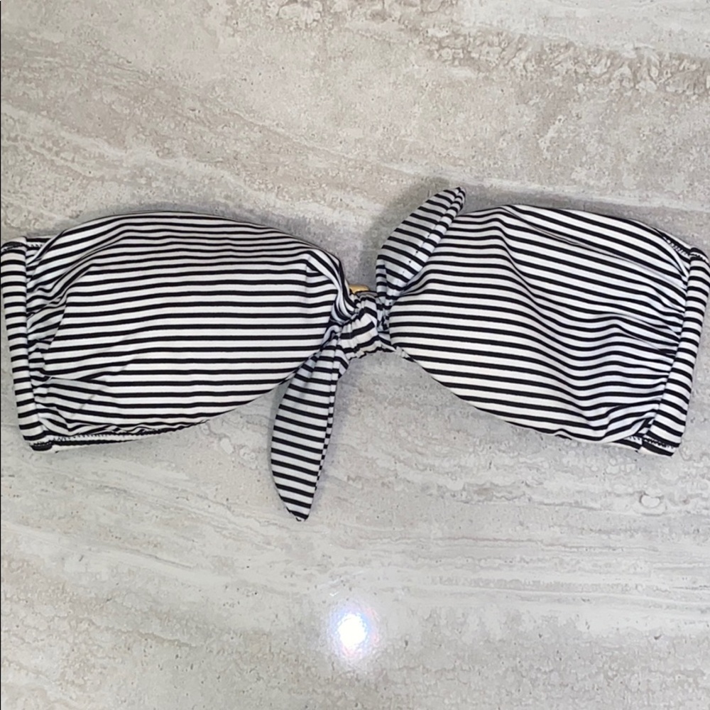 Victoria’s Secret Swim bikini top striped S